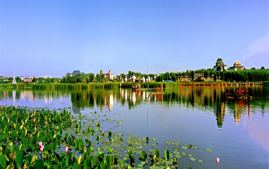 A scenic view of Songyuan Tahucheng