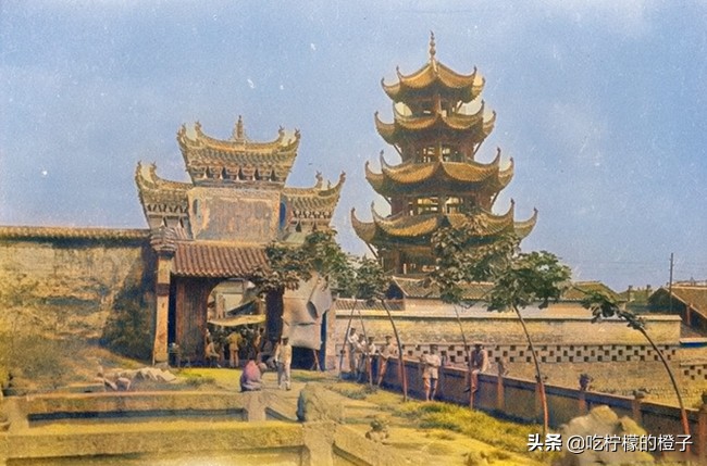 A scenic view of Suining Pengxi Jinxian Si Dadian
