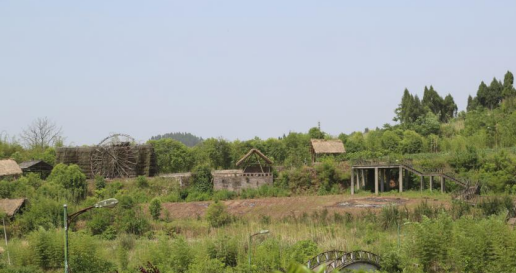 A scenic view of Suining Zhuotongjing