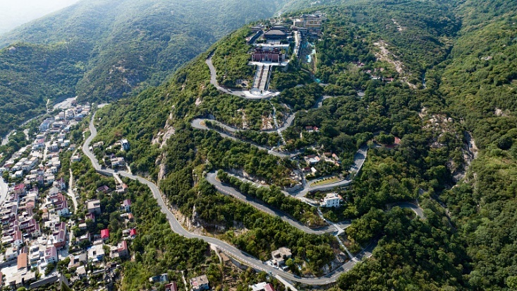 A scenic view of Suqian Hanjing Yizhi