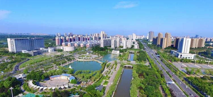 A scenic view of Suqian Hanjing Yizhi