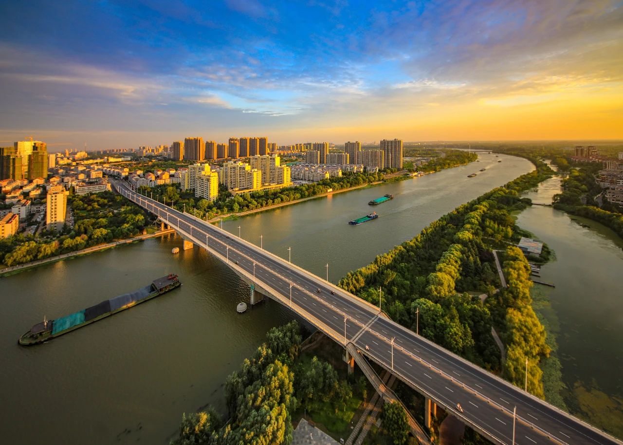 A scenic view of Suqian Hanjing Yizhi