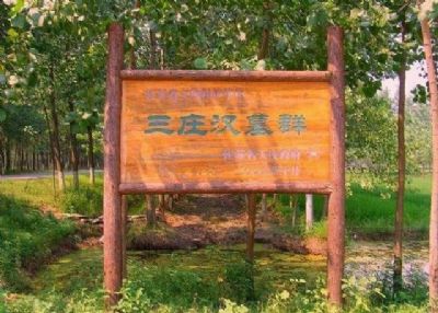 A scenic view of Suqian Sanzhuang Muqun