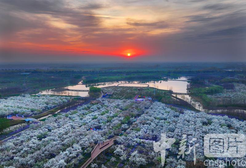 A scenic view of Suqian Shunshanji Yizhi