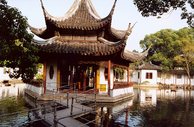 A scenic view of Suzhou Caiyitang