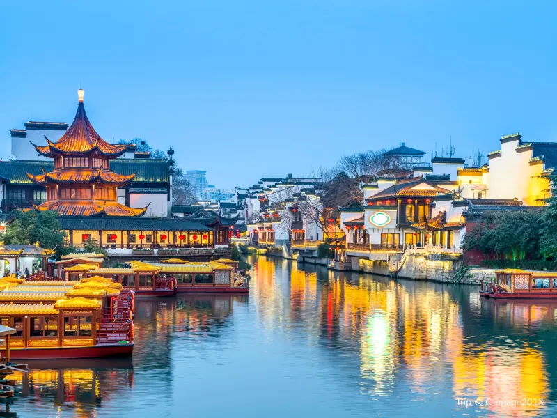 A scenic view of Suzhou Caiyitang