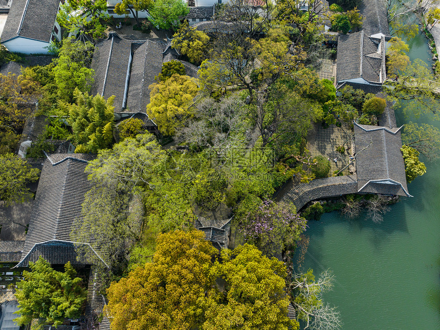 A scenic view of Suzhou Canglangting