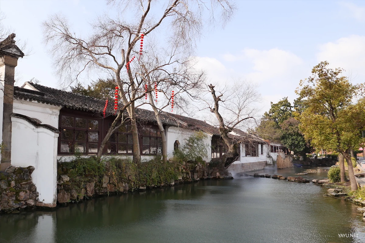 A scenic view of Suzhou Canglangting