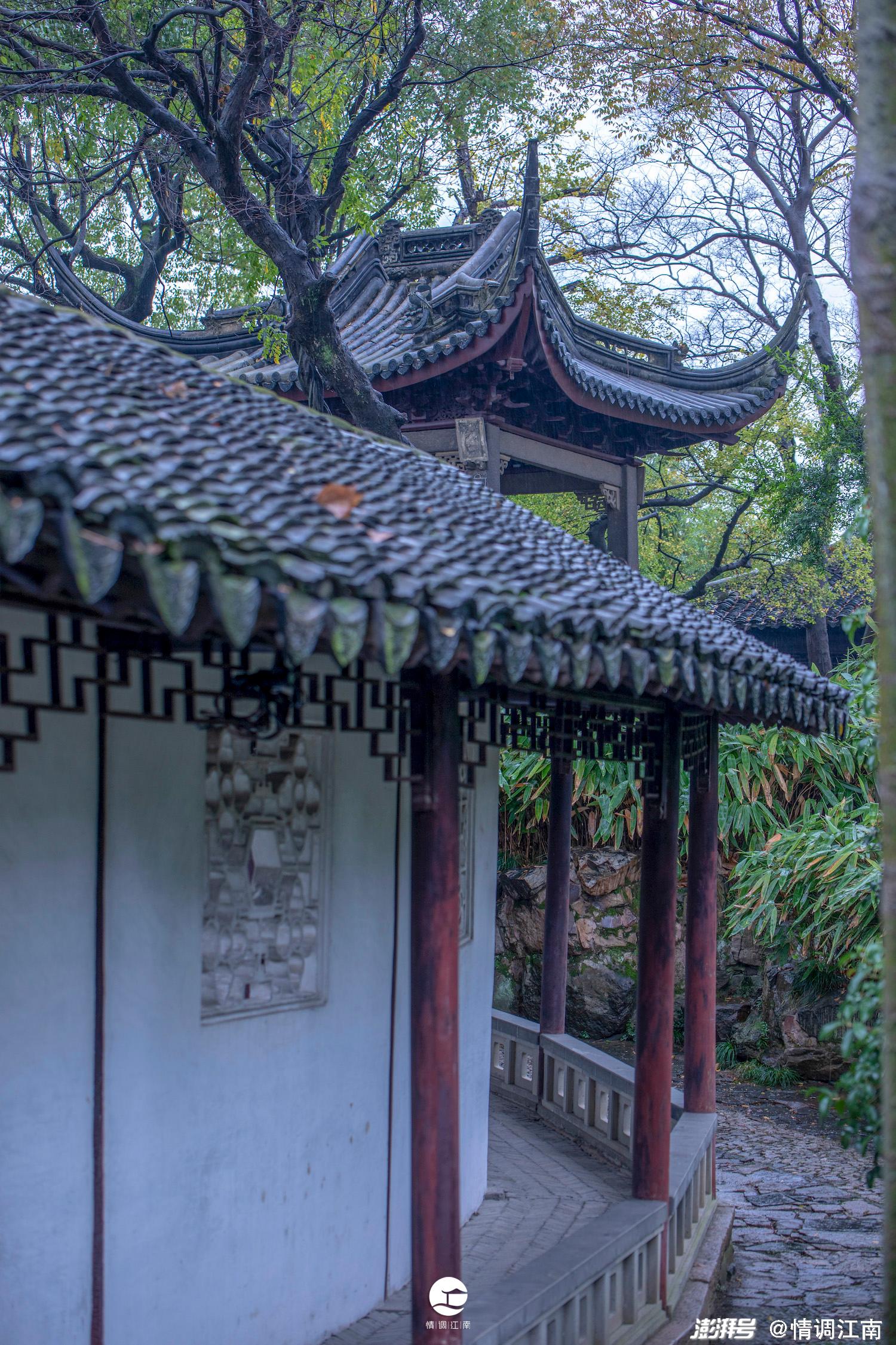 A scenic view of Suzhou Canglangting