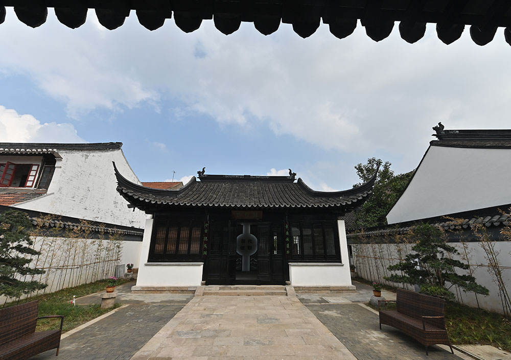 A scenic view of Suzhou Changshu Yanzi Ci