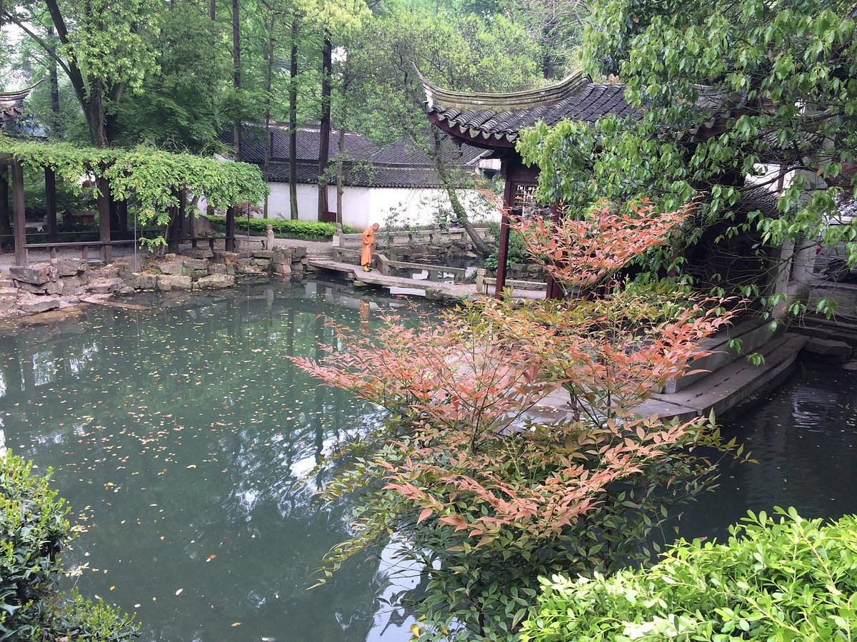A scenic view of Suzhou Chongjiao Xingfusi Ta