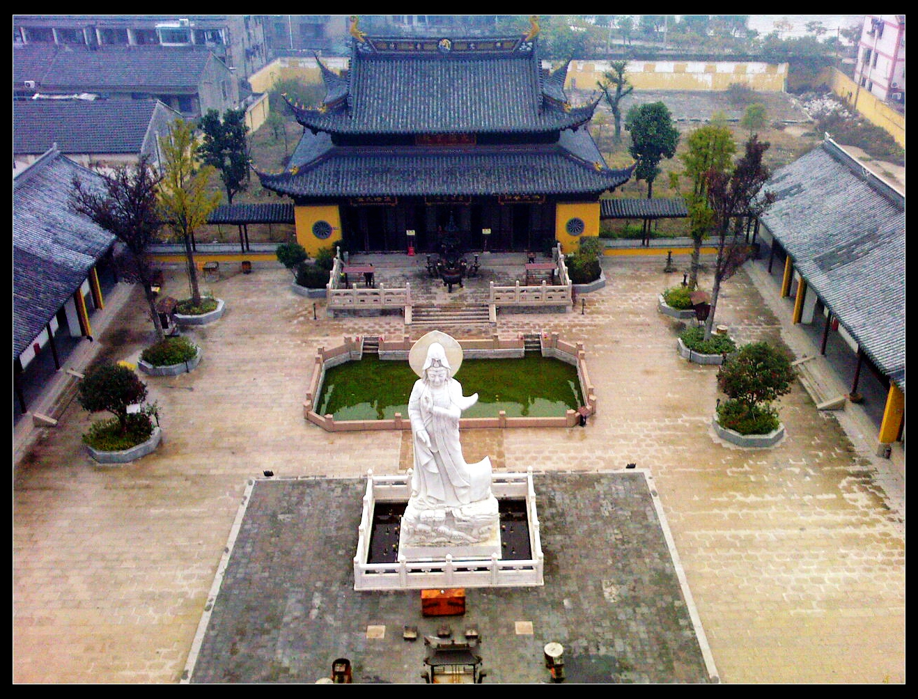 A scenic view of Suzhou Ciyunsi Ta