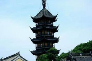A scenic view of Suzhou Ciyunsi Ta