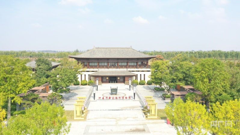 A scenic view of Suzhou Dayunhe Gudao Sixianduan Huashigang Yizhi