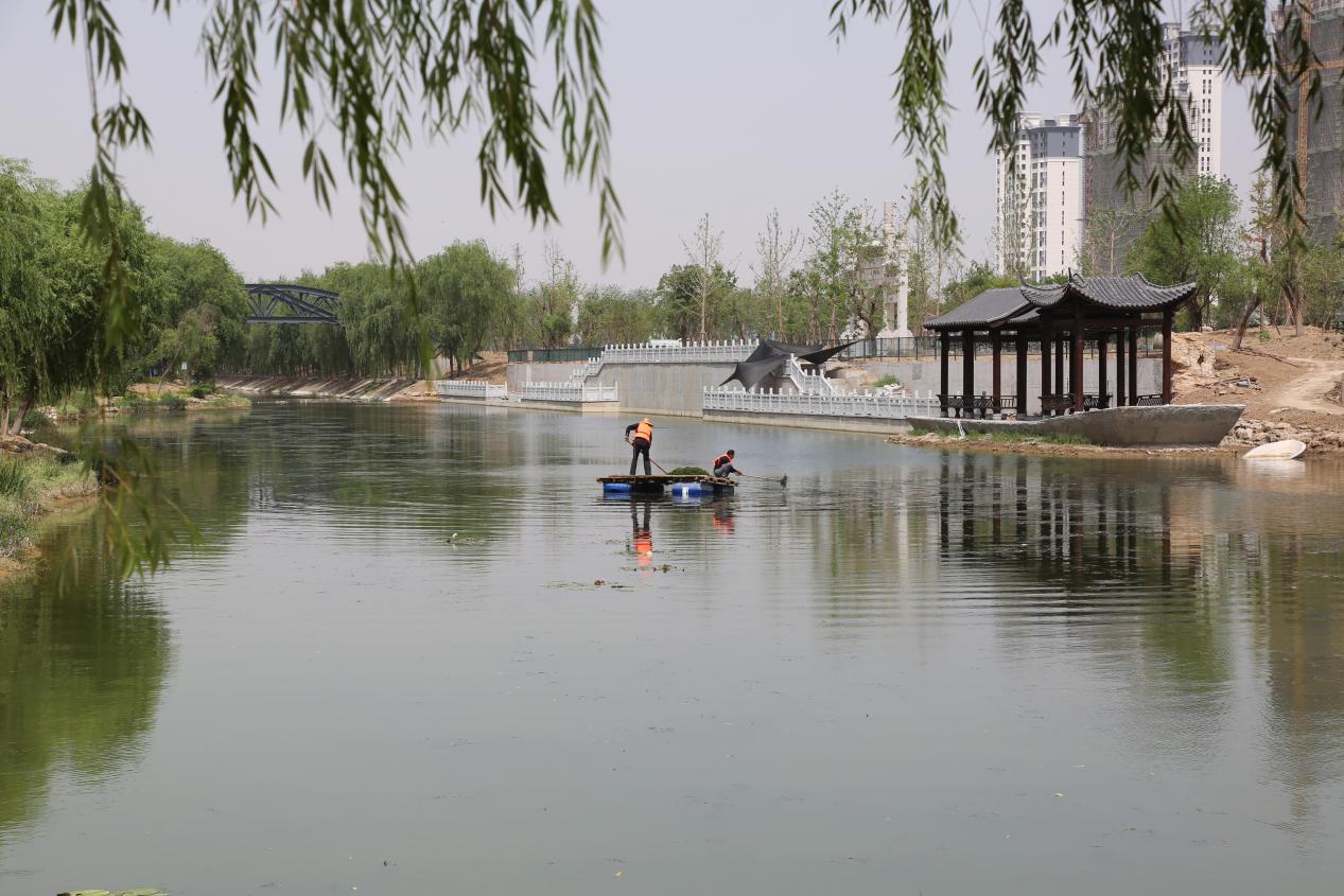 A scenic view of Suzhou Dayunhe Gudao Sixianduan Huashigang Yizhi