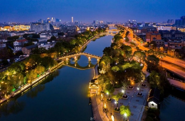 A scenic view of Suzhou Dayunhe Subitems
