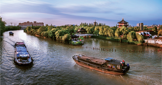 A scenic view of Suzhou Dayunhe Subitems