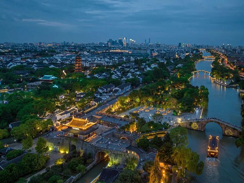 A scenic view of Suzhou Dayunhe Subitems