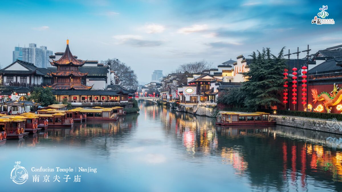 A scenic view of Suzhou Dongmiao Qiao