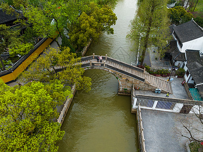 A scenic view of Suzhou Dongmiao Qiao