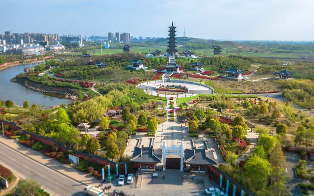A scenic view of Suzhou Gutaisi Yizhi