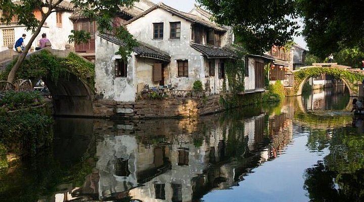 A scenic view of Suzhou Guyanwu Mu Ji Guju