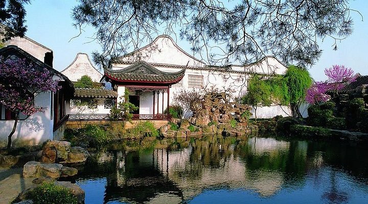 A scenic view of Suzhou Guyanwu Mu Ji Guju