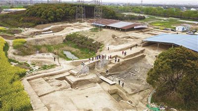 A scenic view of Suzhou Huangsi Pu Yizhi