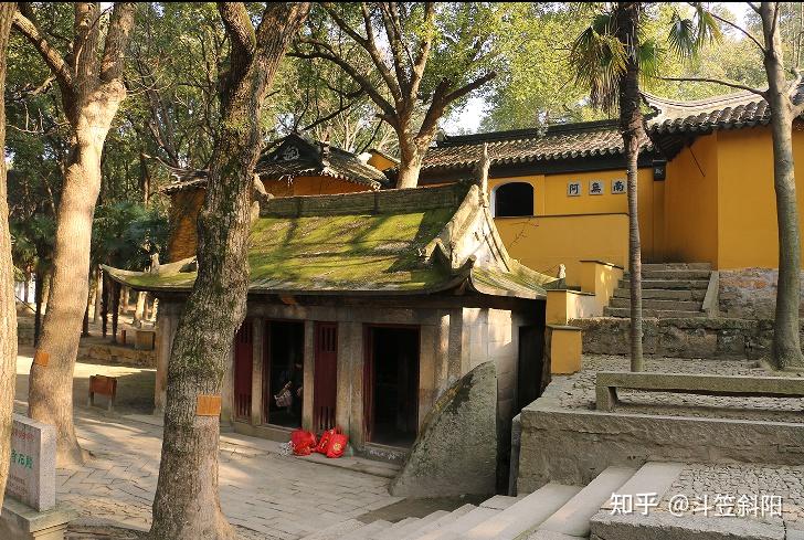 A scenic view of Suzhou Jijiansi Shidian