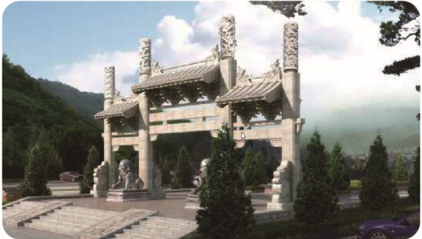 A scenic view of Suzhou Jinzhai Yizhi