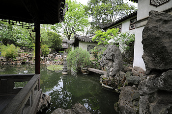A scenic view of Suzhou Liuyuan