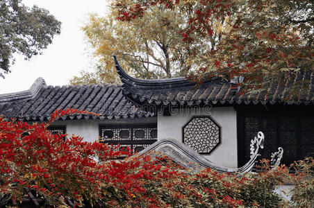 A scenic view of Suzhou Liuyuan