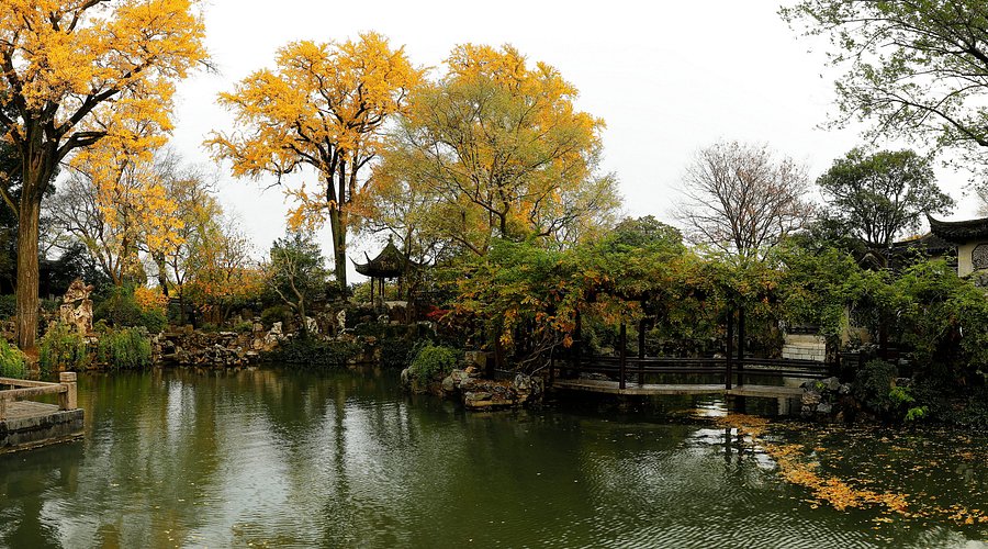 A scenic view of Suzhou Liuyuan