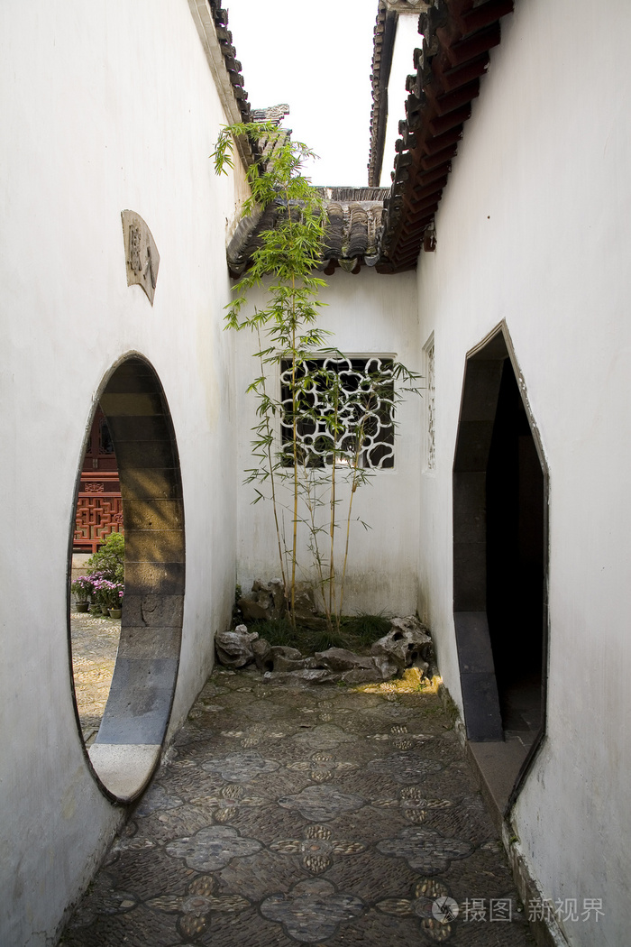 A scenic view of Suzhou Liuyuan