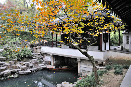 A scenic view of Suzhou Liuyuan