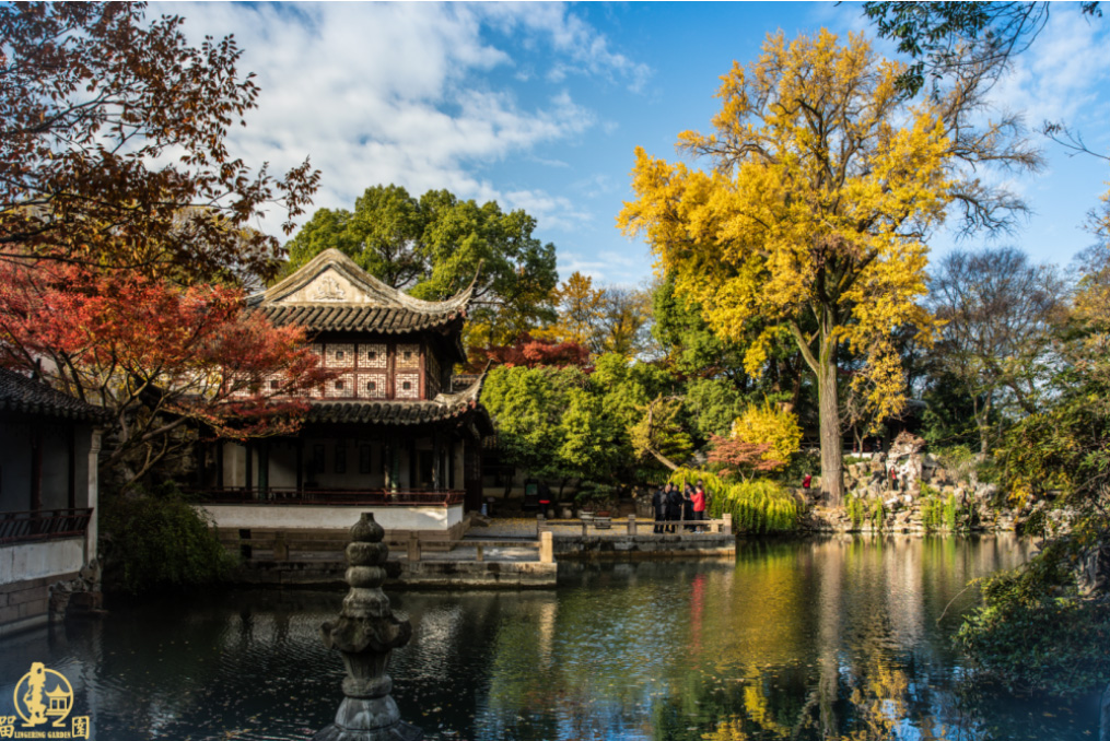 A scenic view of Suzhou Liuyuan