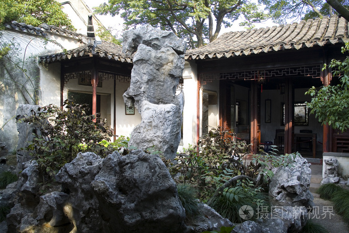 A scenic view of Suzhou Liuyuan