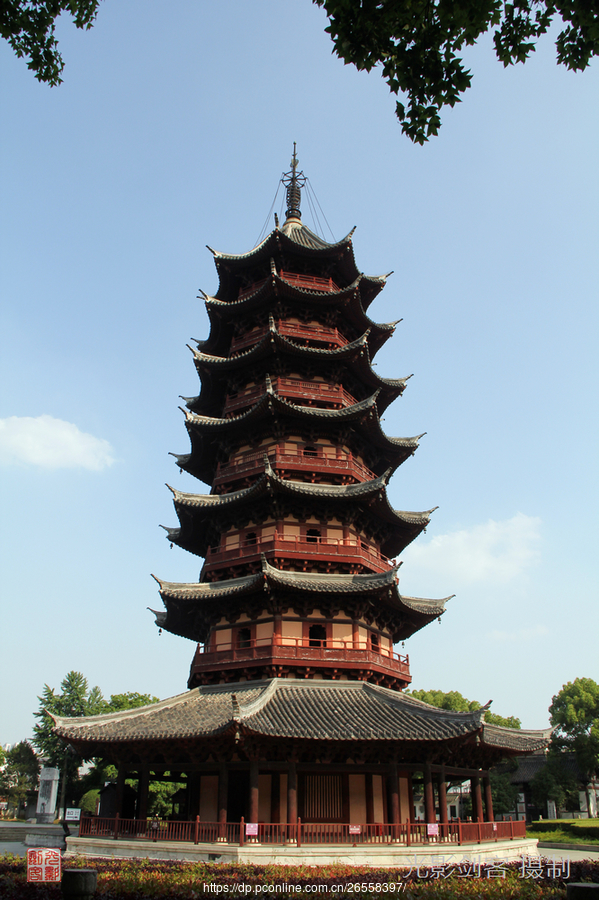 A scenic view of Suzhou Panmen