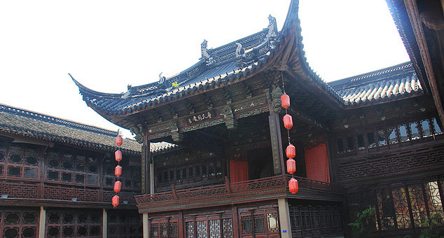 A scenic view of Suzhou Quan Jin Huiguan
