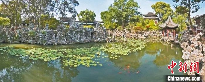 A scenic view of Suzhou Shizilin