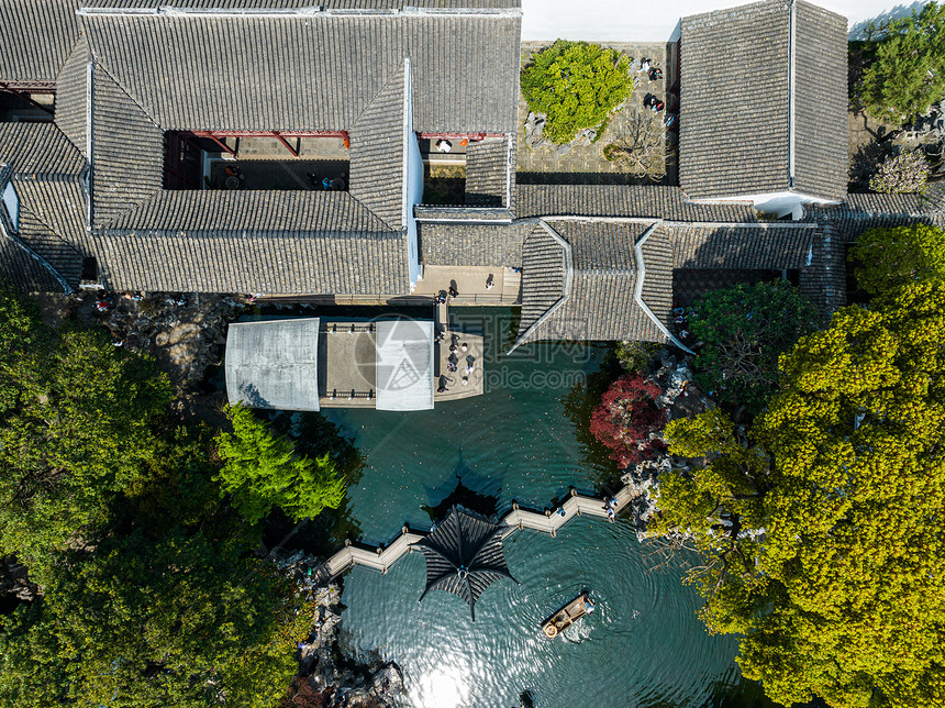 A scenic view of Suzhou Shizilin