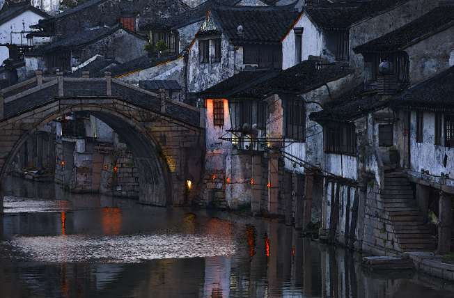 A scenic view of Suzhou Taicang Haiyuncang Yizhi