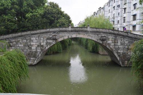 A scenic view of Suzhou Taicang Shigongqiao