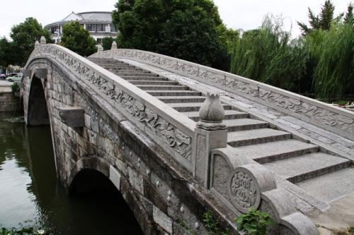 A scenic view of Suzhou Taicang Shigongqiao