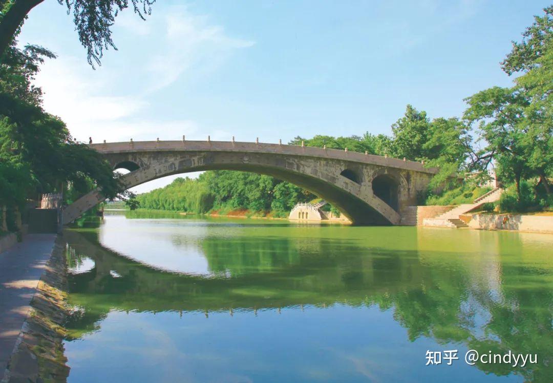 A scenic view of Suzhou Taicang Shigongqiao