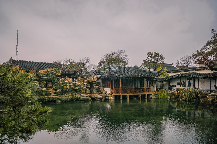 A scenic view of Suzhou Wangshiyuan