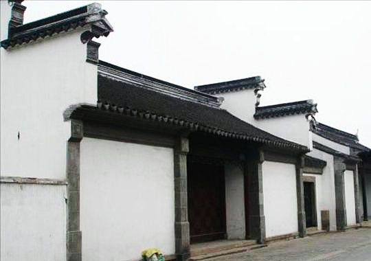 A scenic view of Suzhou Weidaoguan Qian Panzhai