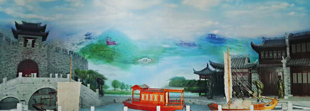 A scenic view of Suzhou Xiaoshankou Yizhi