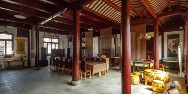 A scenic view of Suzhou Xuanyuangong Zhengdian