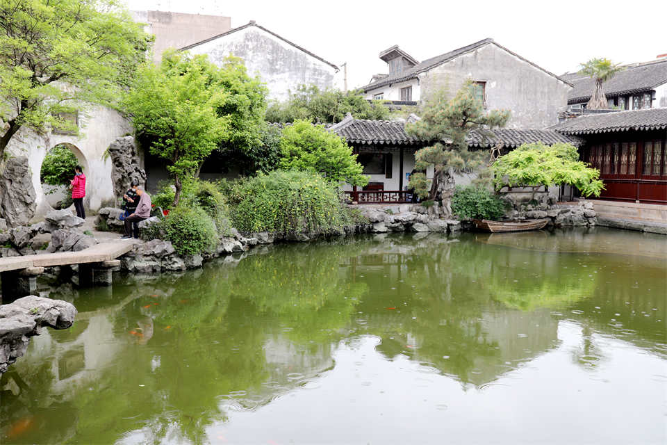 A scenic view of Suzhou Yipu